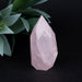Rose Quartz Faceted Point 132 g 73x35mm - InnerVision Crystals