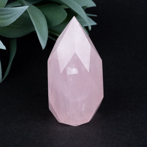 Rose Quartz Faceted Point 133 g 71x35mm - InnerVision Crystals