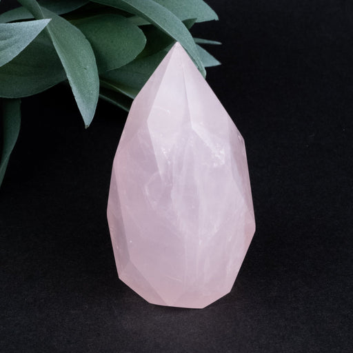 Rose Quartz Faceted Point 133 g 71x35mm - InnerVision Crystals