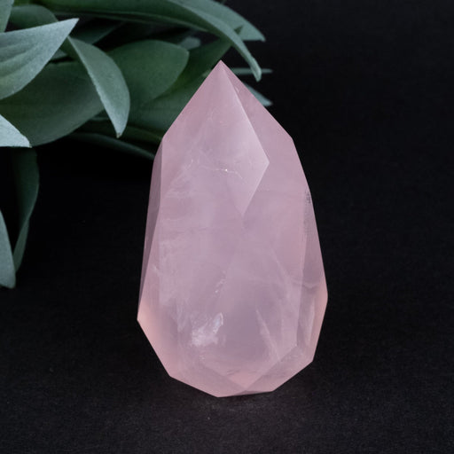 Rose Quartz Faceted Point 134 g 71x36mm - InnerVision Crystals