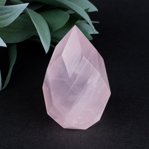 Rose Quartz Faceted Point 135 g 63x38mm - InnerVision Crystals