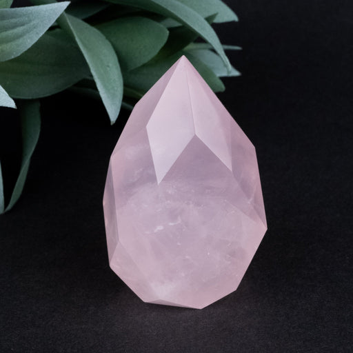 Rose Quartz Faceted Point 135 g 63x38mm - InnerVision Crystals
