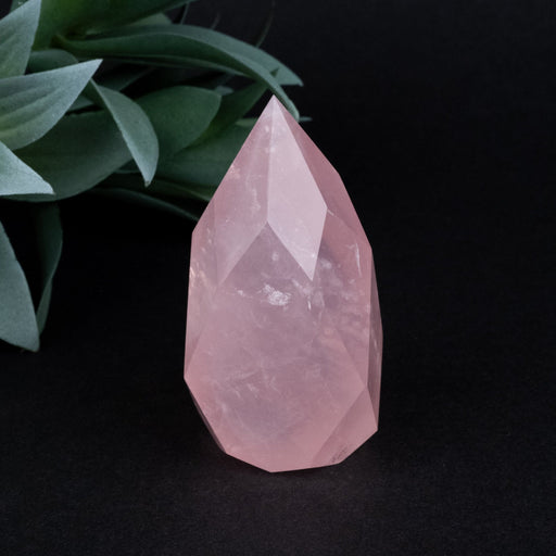 Rose Quartz Faceted Point 137 g 71x36mm - InnerVision Crystals