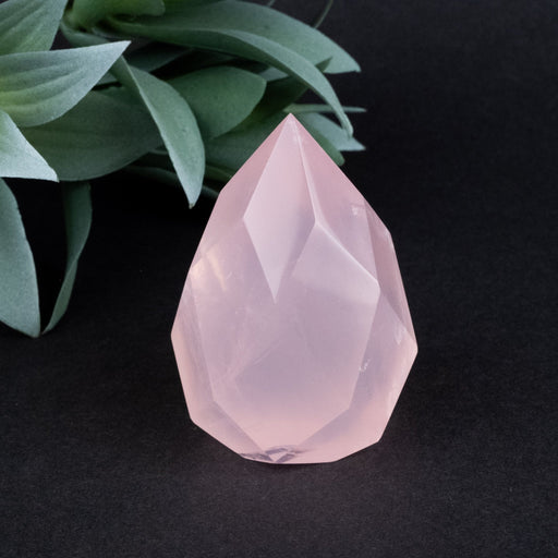 Rose Quartz Faceted Point 148 g 63x41mm - InnerVision Crystals