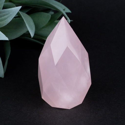 Rose Quartz Faceted Point 150 g 70x38mm - InnerVision Crystals