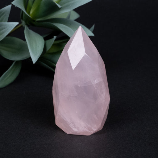 Rose Quartz Faceted Point 151 g 73x37mm - InnerVision Crystals