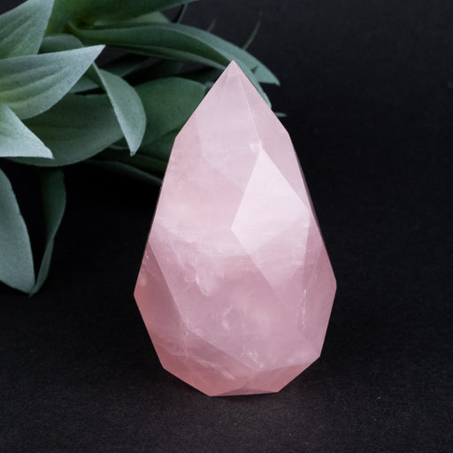 Rose Quartz Faceted Point 152 g 71x39mm - InnerVision Crystals