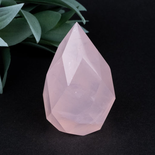 Rose Quartz Faceted Point 154 g 68x40mm - InnerVision Crystals