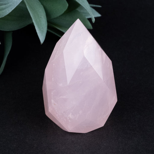 Rose Quartz Faceted Point 156 g 68x40mm - InnerVision Crystals