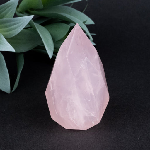 Rose Quartz Faceted Point 162 g 73x39mm - InnerVision Crystals