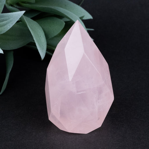Rose Quartz Faceted Point 165 g 70x40mm - InnerVision Crystals