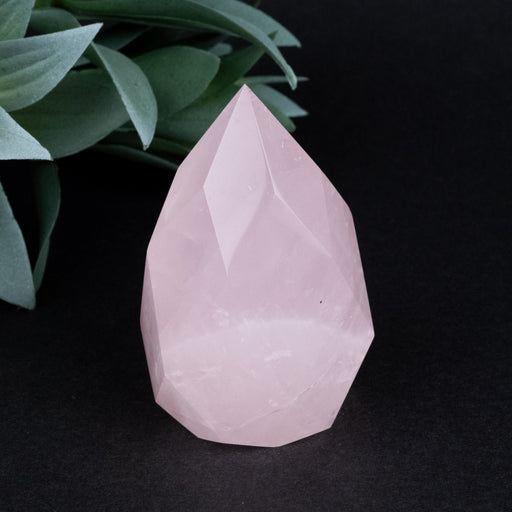 Rose Quartz Faceted Point 168 g 68x41mm - InnerVision Crystals