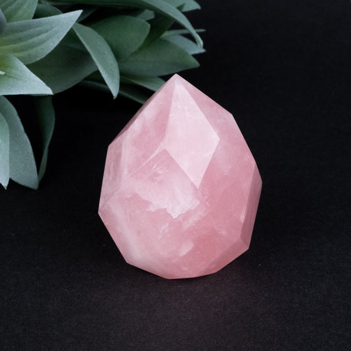 Rose Quartz Faceted Point 199 g 64x47mm - InnerVision Crystals