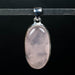 Rose Quartz Pendant 9.89 g 41x18mm .925 Silver - InnerVision Crystals