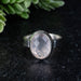 Rose Quartz Ring 12x10mm Size 8.5 - InnerVision Crystals
