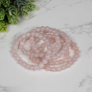 Rose Quartz Bead Bracelets | WHOLESALE CLEARANCE - InnerVision Crystals