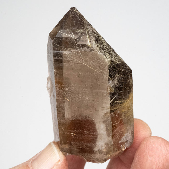 Rutile in Quartz 112 g 72x36mm - InnerVision Crystals