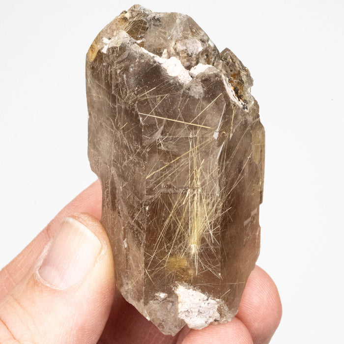 Rutile in Quartz 96 g 65x40mm - InnerVision Crystals