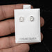 Selenite - Satin Spar Earrings .925 Silver - InnerVision Crystals