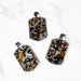Sericho Pallasite Meteorite Pendant 45x25mm .925 Silver - InnerVision Crystals