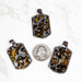 Sericho Pallasite Meteorite Pendant 45x25mm .925 Silver - InnerVision Crystals