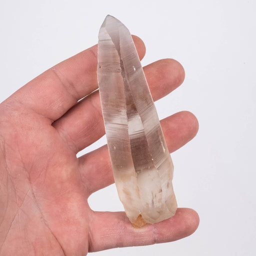 Smoky Lemurian Seed Crystal 115 g 110x31mm - InnerVision Crystals