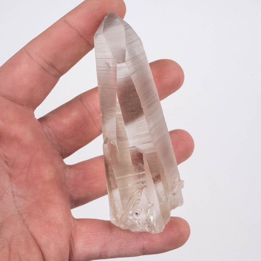 Smoky Lemurian Seed Crystal 142 g 101x38mm - InnerVision Crystals