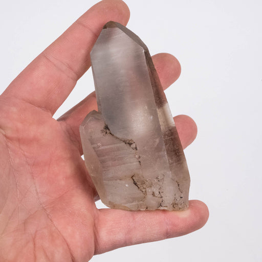 Smoky Lemurian Seed Crystal 168 g 96x43mm - InnerVision Crystals