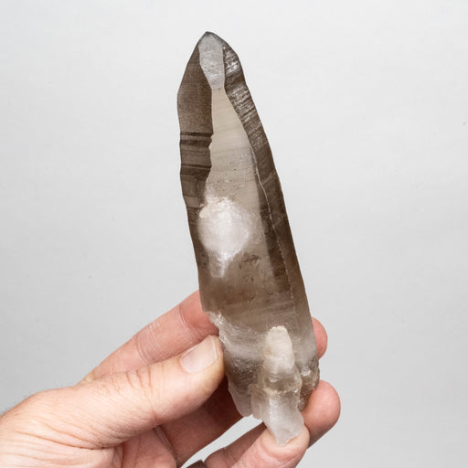 Smoky Lemurian Seed Crystal 176 g 140x31mm - InnerVision Crystals