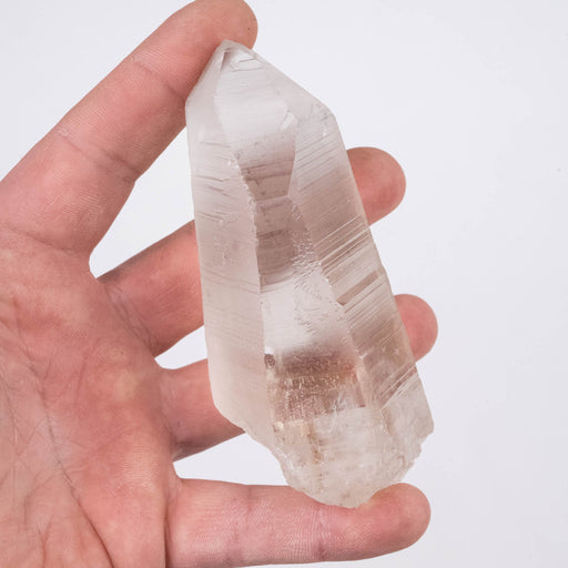 Smoky Lemurian Seed Crystal 234 g 107x45mm - InnerVision Crystals