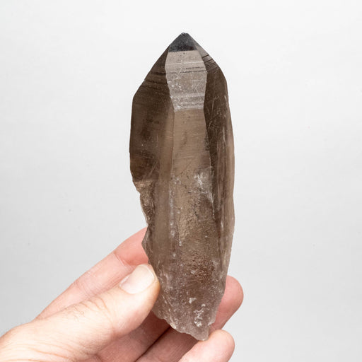 Smoky Lemurian Seed Crystal 282 g 137x44mm - InnerVision Crystals