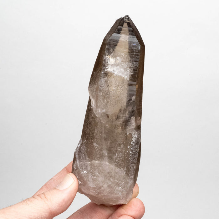 Smoky Lemurian Seed Crystal 346 g 154x47mm - InnerVision Crystals