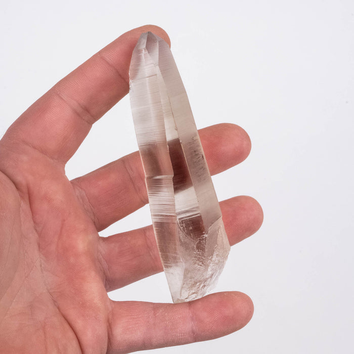 Smoky Lemurian Seed Crystal 97 g 109x29mm - InnerVision Crystals
