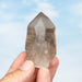 Smoky Lemurian Seed Quartz Crystal 103 g 67x38mm - InnerVision Crystals