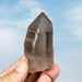 Smoky Lemurian Seed Quartz Crystal 124 g 76x38mm - InnerVision Crystals