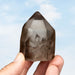Smoky Lemurian Seed Quartz Crystal 160 g 66x46mm - InnerVision Crystals