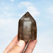 Smoky Lemurian Seed Quartz Crystal 160 g 66x46mm - InnerVision Crystals