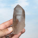 Smoky Lemurian Seed Quartz Crystal 162 g 91x43mm - InnerVision Crystals