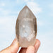 Smoky Lemurian Seed Quartz Crystal 184 g 87x42mm - InnerVision Crystals