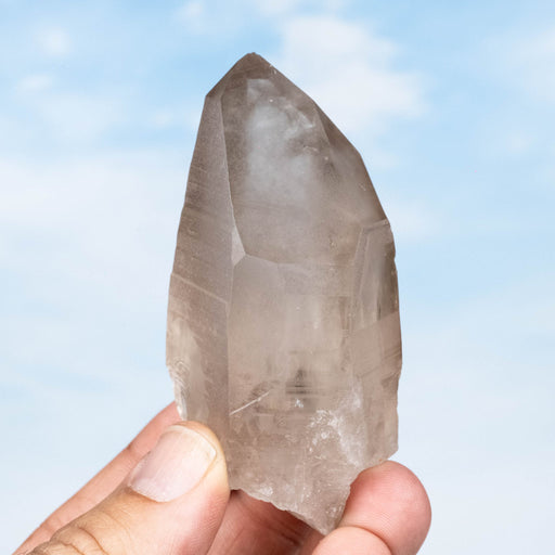 Smoky Lemurian Seed Quartz Crystal 184 g 88x49mm - InnerVision Crystals