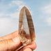 Smoky Lemurian Seed Quartz Crystal 71 g 76x34mm - InnerVision Crystals