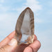 Smoky Lemurian Seed Quartz Crystal 78 g 68x36mm - InnerVision Crystals