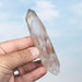 Smoky Lemurian Seed Quartz Crystal 91 g 116x25mm - InnerVision Crystals