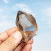 Smoky Lemurian Seed Quartz Crystal 93 g 58x44mm - InnerVision Crystals