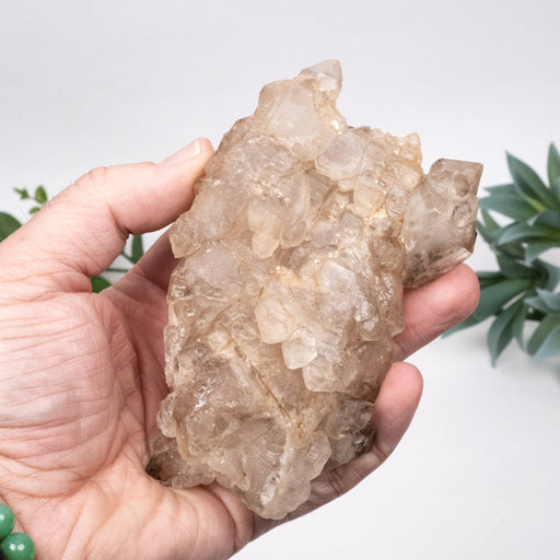 Smoky Quartz Crystal Elestial 388 g 130x78mm - InnerVision Crystals