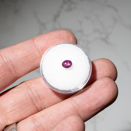 Star Ruby 0.90 ct 5x4mm - InnerVision Crystals