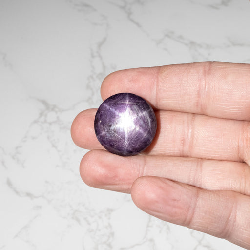 Star Ruby 107.25 ct 27mm - InnerVision Crystals
