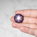 Star Ruby 107.25 ct 27mm - InnerVision Crystals