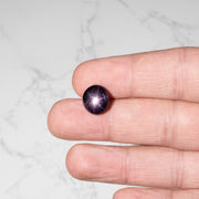 Star Ruby 10.95 ct 12x11mm - InnerVision Crystals