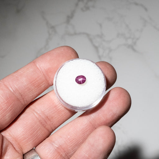 Star Ruby 1.10 ct 6x5mm - InnerVision Crystals